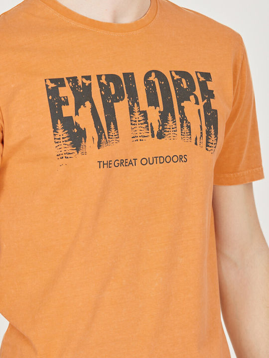 Αθλητικό T-shirt Πορτοκαλί