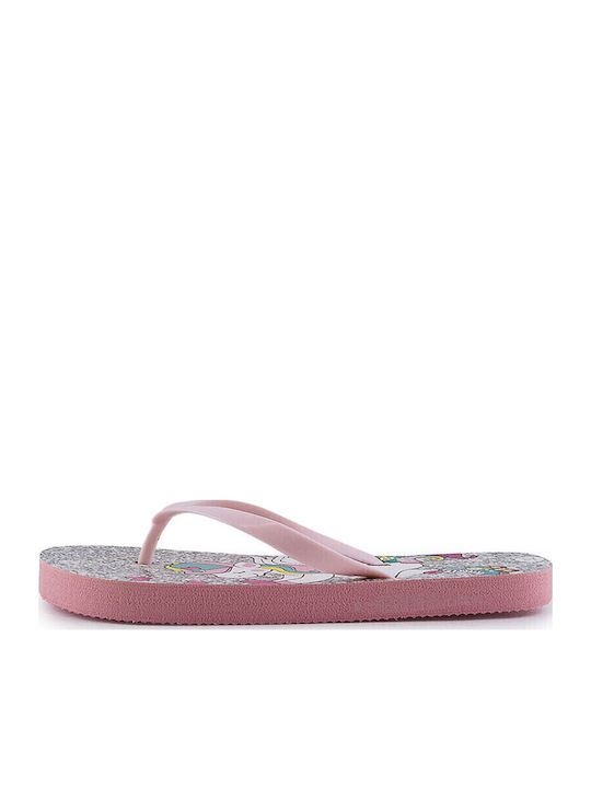 Șlapi pentru copii Flip Flops Roz