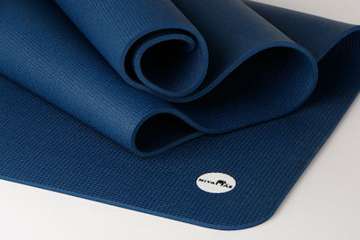 Niyamas Pro Ananda Yoga/Pilates Mat Blue with Carry Strap (185x65x0.6cm)