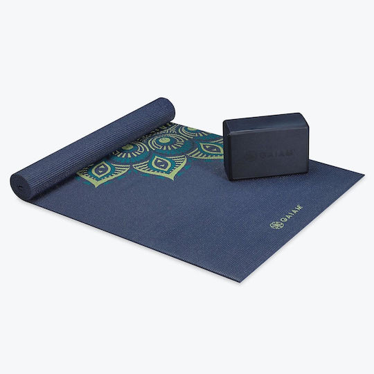 Gaiam Exercise Mat Blue (173x61x0.4cm)