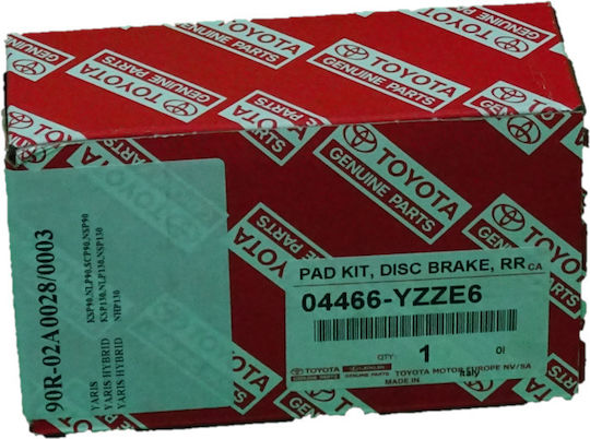 Toyota Brake Pad for Toyota Yaris