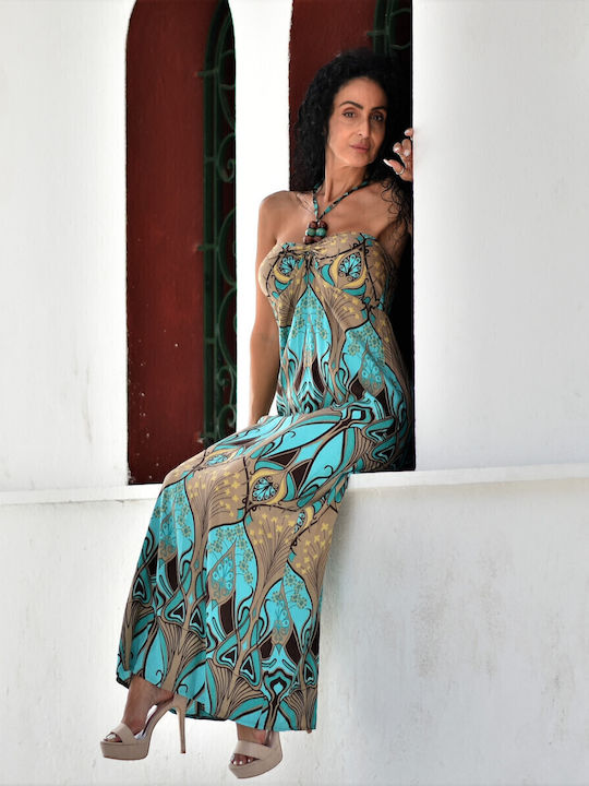 Summer Maxi Dress Green