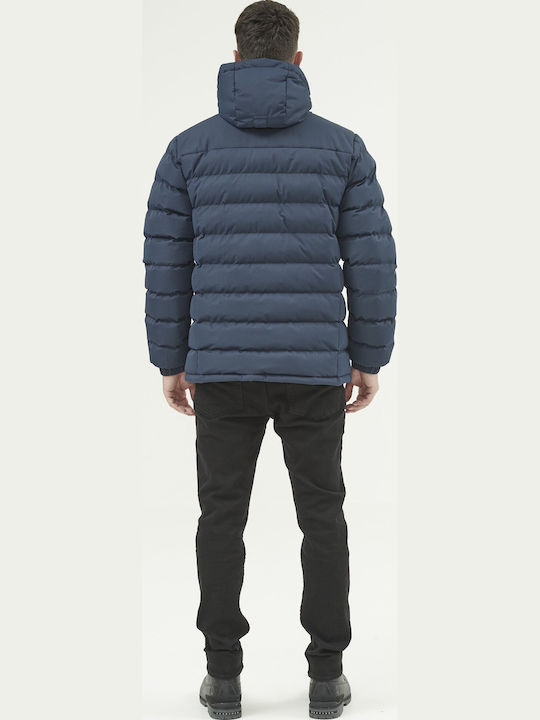 Winter Jacket Puffer Navy Blue
