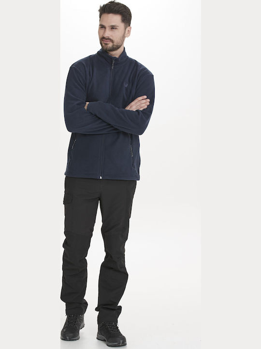 Ανδρική Ζακέτα Fleece Navy Μπλε