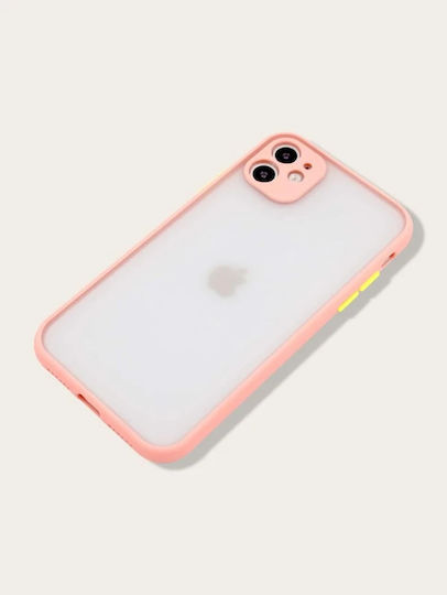 Go Clever Milky Back Cover Σιλικόνης Ροζ (iPhone 13 Pro Max)