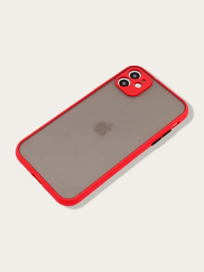 Go Clever Milky Back Cover Σιλικόνης Κόκκινο (iPhone 13 Pro Max)