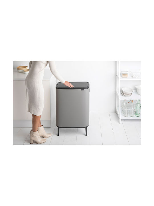 Brabantia Stainless Steel Waste Bin 30lt Gray