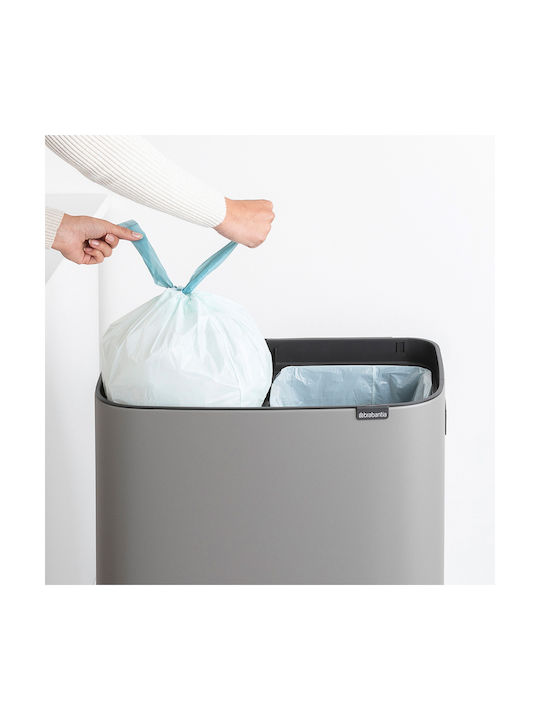 Brabantia Stainless Steel Waste Bin 30lt Gray