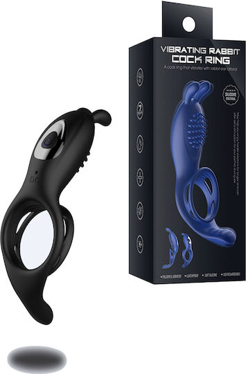 Kinksters Vibrating Black Silicone Cock Ring 3211-0111