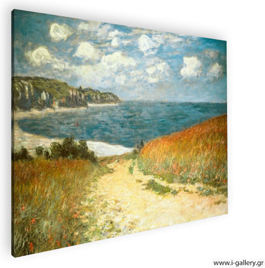 I-gallery Chemin Dans Les Картина Копие на Моне Платнен 120x80см