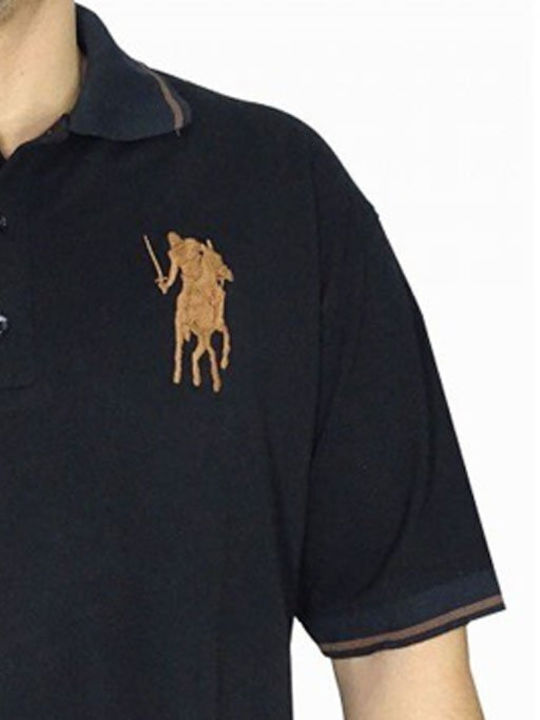 Polo Μπλούζα Κοντομάνικη Navy Μπλε