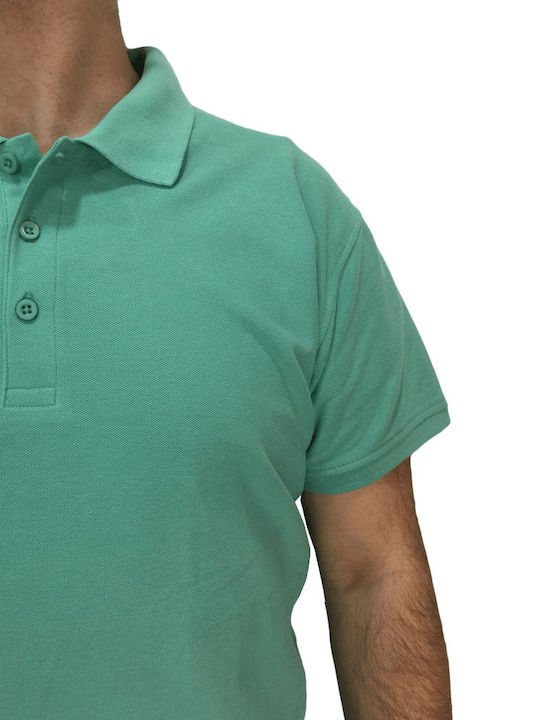 Star Polo Short Sleeve Blouse Green