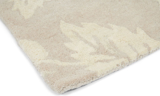 Wedgwood Straw 38201 Lucrat manual Covor Rectangular Din lână Ecru