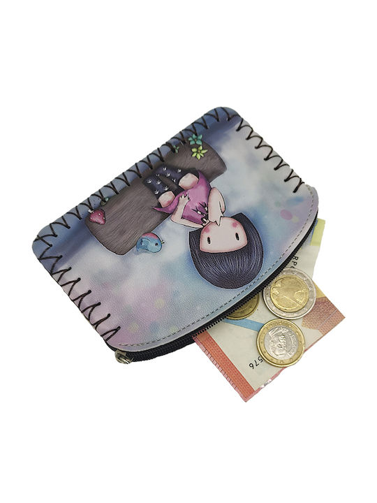 Gift-Me Ключодържател Портфейл Дървен Бял