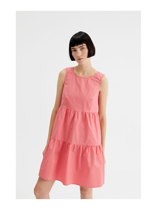 Compania Fantastica Summer Mini Dress Pink