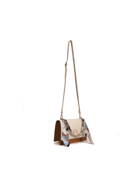 Damentasche Schultertasche Tabac Braun
