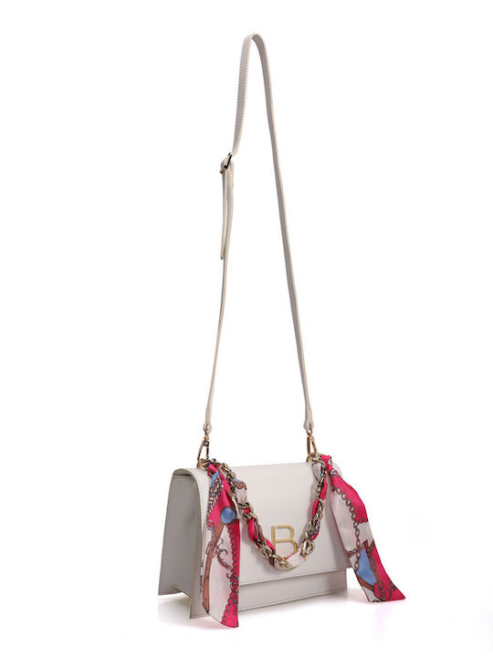 Damentasche Schultertasche Weiß
