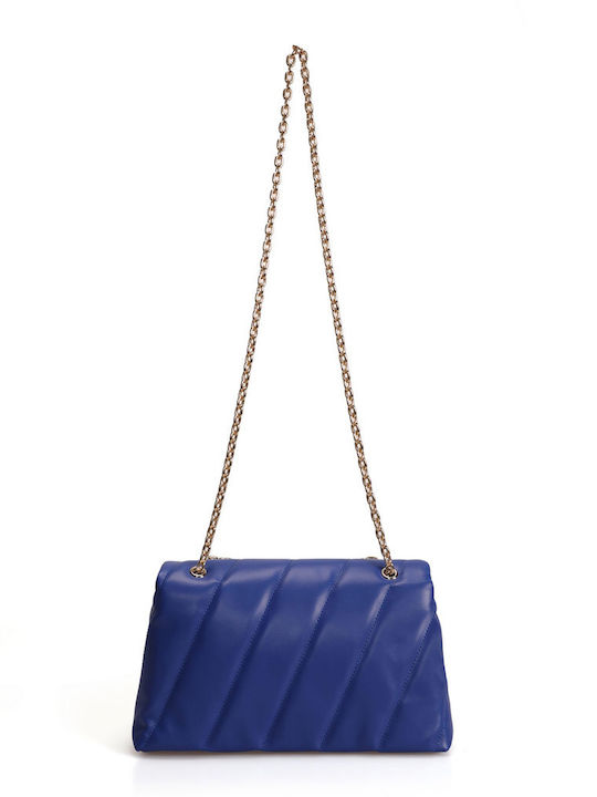 Damentasche Schultertasche Blau