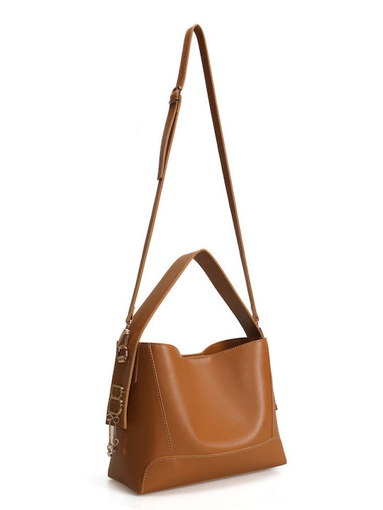 Damentasche Schultertasche Gelb