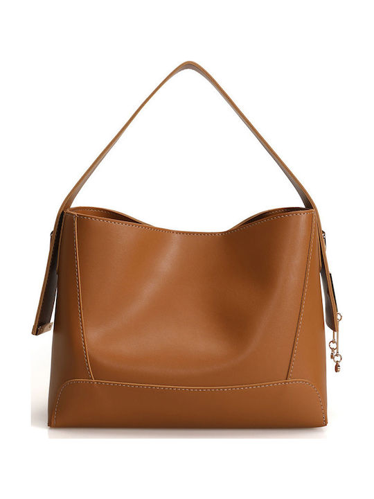 Damentasche Schultertasche Gelb