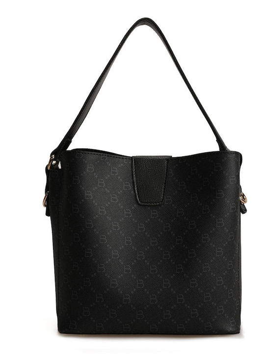 Damentasche Schultertasche Schwarz