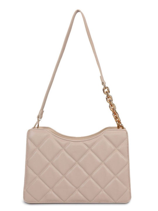 Damentasche Schultertasche Beige
