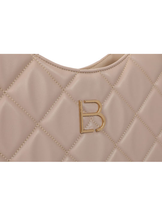 Damentasche Schultertasche Beige