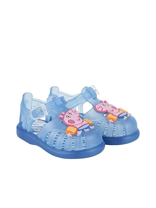 Igor Tobby George Children's Beach Shoes Light Blue