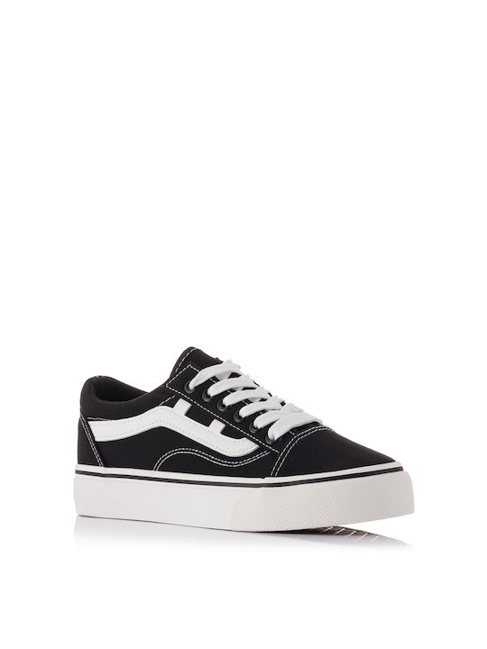 Bulldozer Femei Flatforms Sneakers Negre