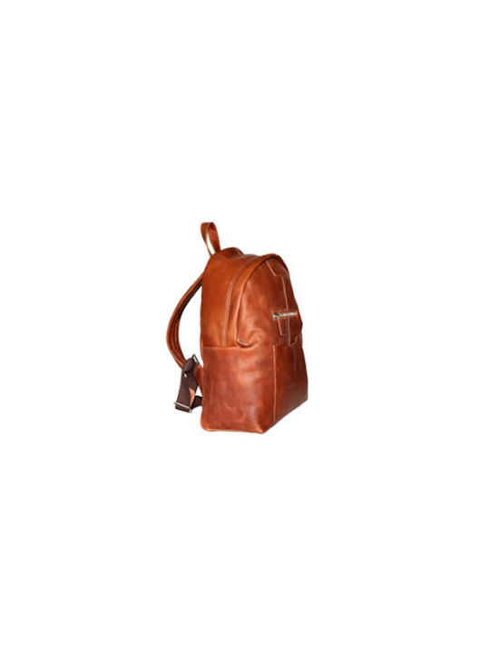 Fetiche Leather Leather Backpack Tabac Brown