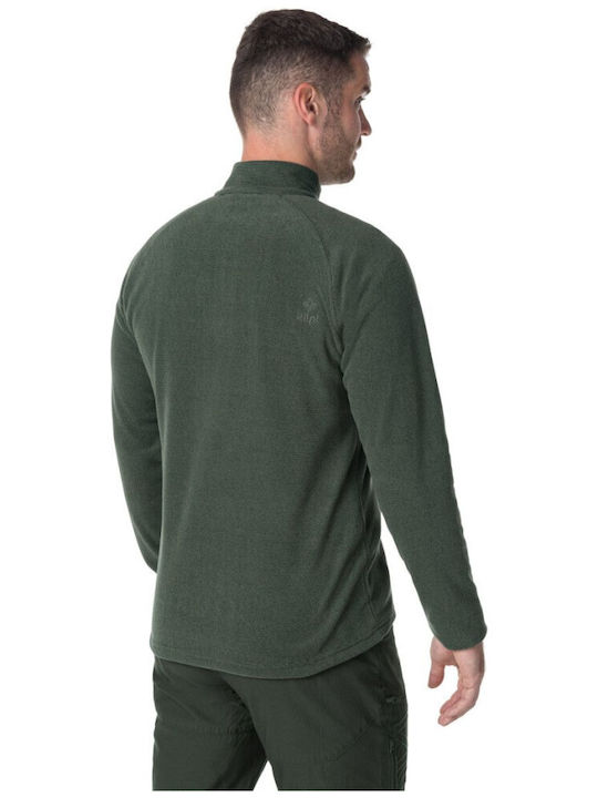 Kilpi Men's Long Sleeve Blouse with Zipper Green