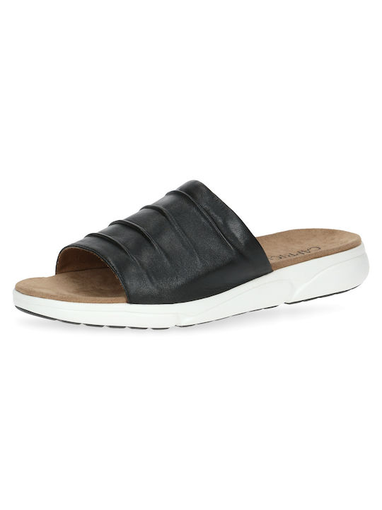 Women's Flat Sandals in Black Color