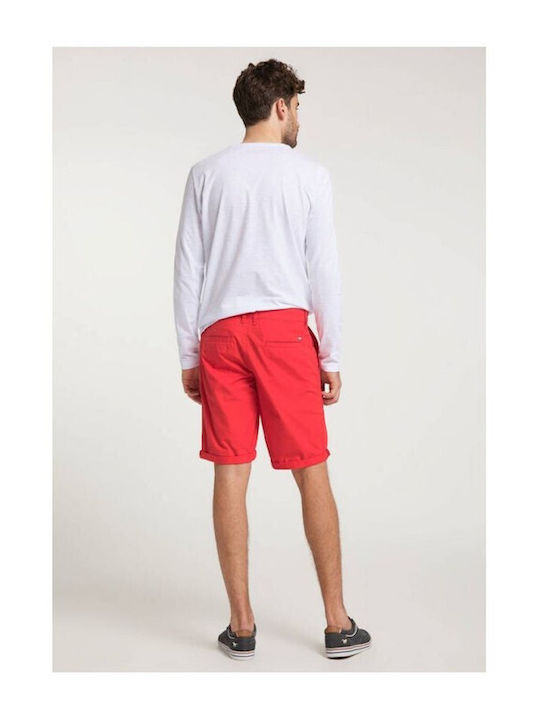 Mustang Herrenshorts Chino Rot