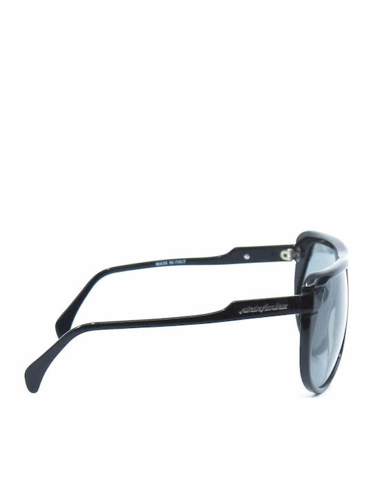 Persol Ratti Unisex Γυαλιά Ηλίου με Μαύρο Κοκκάλινο Σκελετό και Μαύρο Φακό