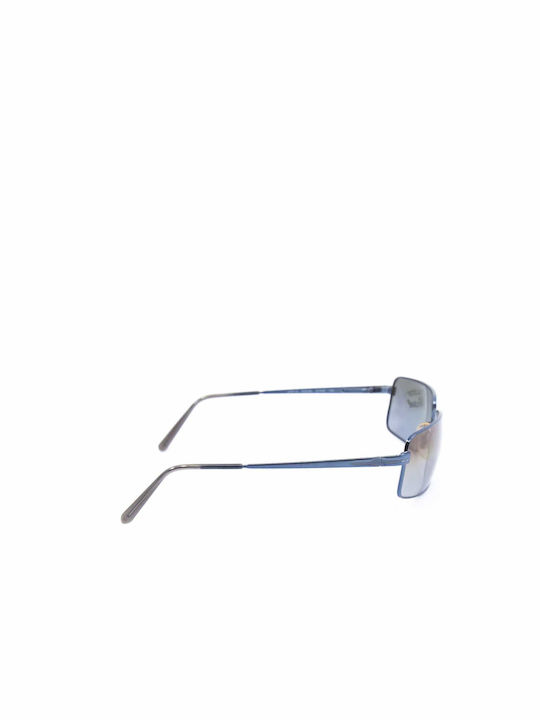 Persol Ανδρικά Γυαλιά Ηλίου με Μπλε Μεταλλικό Σκελετό και Μπλε Ντεγκραντέ Φακό PO2197S 6163A