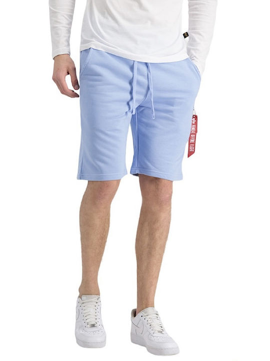 Alpha Industries x-fit Men's Shorts Cargo Light Blue