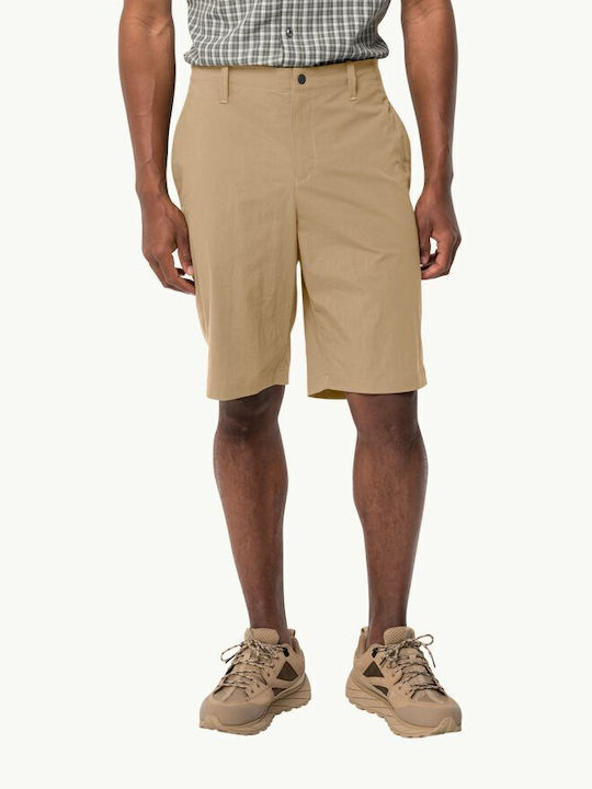 Jack Wolfskin Men's Athletic Shorts Beige