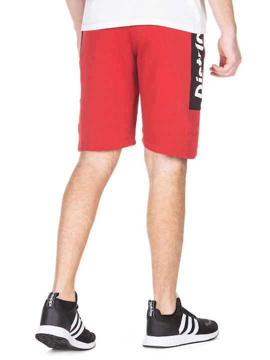 District75 Men's Athletic Shorts Red