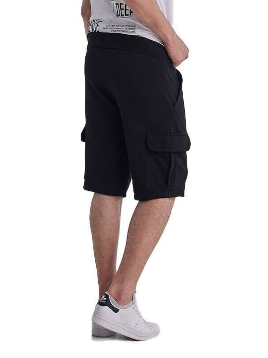 Blue Hunter Men's Shorts Cargo Black