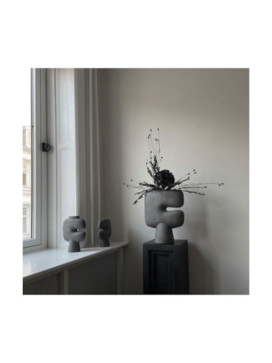 101 Copenhagen Decorative Vase Gray 34x14x45cm