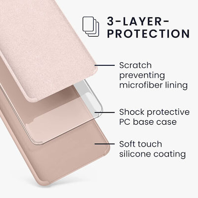 KWmobile Rubberized Silicone Back Cover Pink (Galaxy A33 5G)