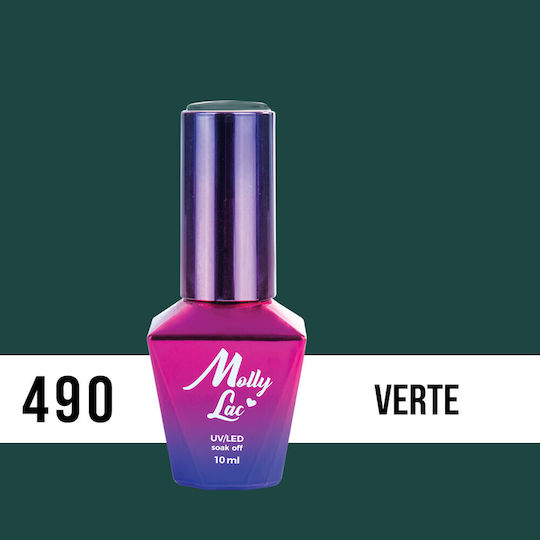 Molly Lac Ημιμόνιμο Βερνίκι Νυχιών 490 10ml