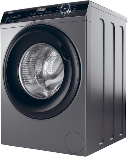 Haier Πλυντήριο Ρούχων 9kg 1400 Στροφών Γκρι HW90-B14939S8-S