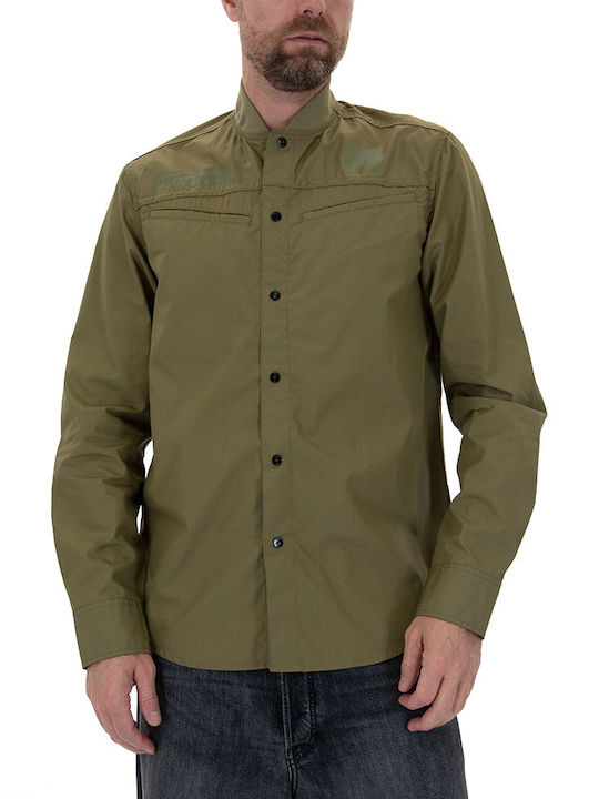 G-Star Raw Baumwolle Hemd Grün