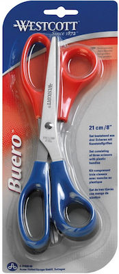 Westcott Buero Scissors 21cm with Stainless Steel Blade Blue