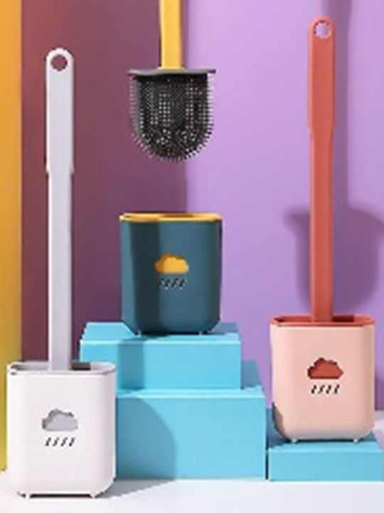 Kunststoff Badezimmer Toilettenbürste Rosa