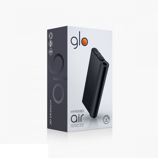glo Hyper X2 Air Black Συσκευή Θέρμανσης Τσιγάρων