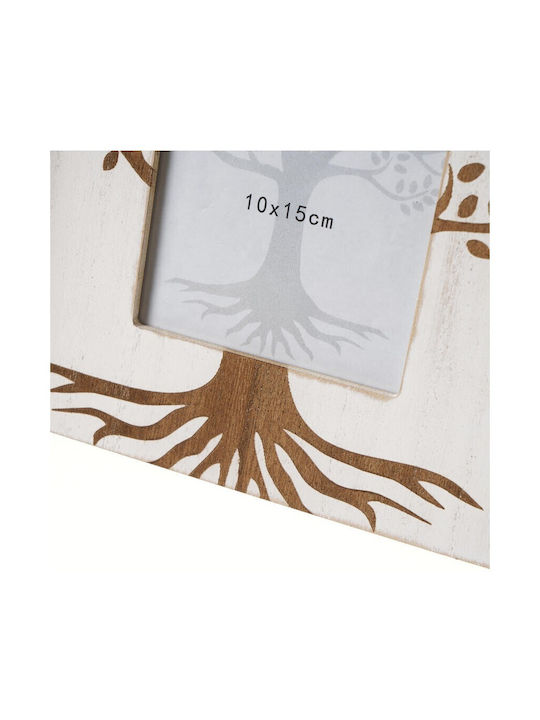 Unimasa Wooden Photo Frame with White Frame