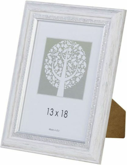 The Paper Box Рамка За Снимки С Бял Рамка Дървена 10x15