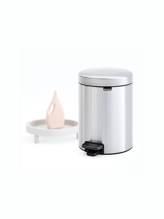 Brabantia Inox Bathroom Basket 5lt Silver
